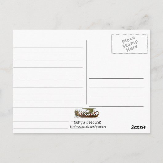 ベイユースタペストリー ポストカード (裏面)