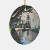 ベイユースフランスウォーターホイールオーナメント セラミックオーナメント (右)
