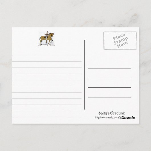 ベイユータペストリー葉書 ポストカード (裏面)