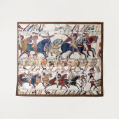 ベイユータペストリ1066ノルマン騎士と射手 タペストリー (正面(横))