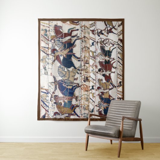 ベイユータペストリ1066ノルマン騎士と射手 タペストリー (インサイチュ)