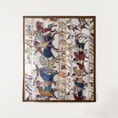 ベイユータペストリ1066ノルマン騎士と射手 タペストリー (正面)