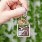 ベイリングクリークの赤い岩 キーホルダー (手)