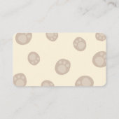 ベイリーかわいい男の子の赤ちゃんシャワーおむつラッフルチケット エンクロージャーカード (裏面)