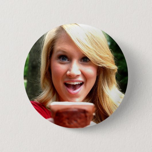 ベイリーのマフィンボタン 缶バッジ (正面)