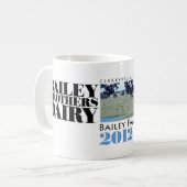 ベイリーの兄弟の酪農場のマグ第1 コーヒーマグカップ (正面左)