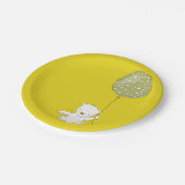 ベイリーキュートパーティー紙プレート ペーパープレート (アングル)