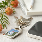 ベイリーズハーバーフロントレンジライトメタルキーチェーン キーホルダー (側面)