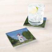 ベイリーズハーバー・レンジレイツのガラスコースター ガラスコースター (アングル)