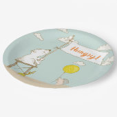 ベイリーハングリーパーティー紙プレート ペーパープレート (アングル)