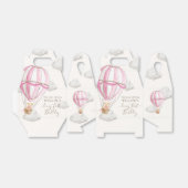 ベイリーファーストテディベアホットエアバルーン誕生日 フェイバーボックス (折り畳みなし)