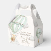 ベイリーファーストテディベアホットエアバルーン誕生日 フェイバーボックス (裏面サイド)