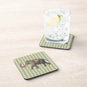 ベイリーフスパイスモーズドットと象 コースター (右側)