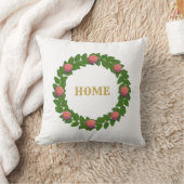 ベイリーフリース&ピンクローズホーム クッション (ブランケット)