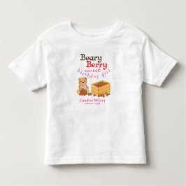 ベイリーベリースイートクブアンドストロベリー誕生日 トドラーTシャツ