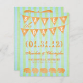 ベイリー・セーブ・ザ・デート・アナウンスメント セーブザデート (正面/裏面)