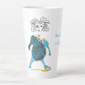 'ベイリー' – 人生で見る方法!マグ カフェラテマグ (正面)