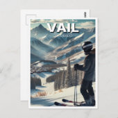 ベイルコロラドスキースノーボード ポストカード (正面/裏面)