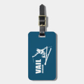 ベイルコロラドスキーヤー ラゲッジタグ (正面縦)