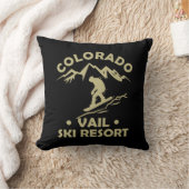 ベイルコロラドスキーリゾート クッション (ブランケット)