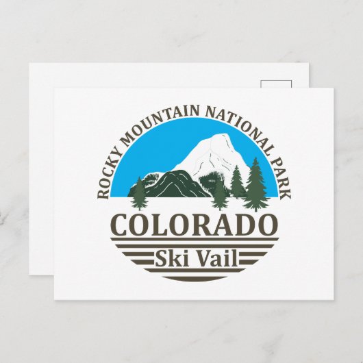 ベイルコロラドスキーリゾート シーズンポストカード (正面/裏面)
