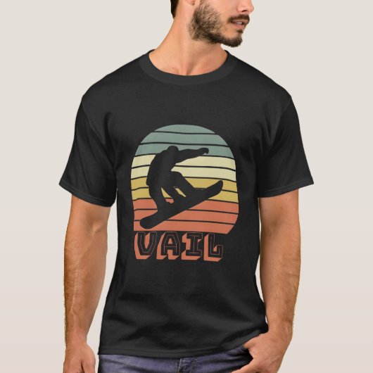 ベイルコロラドスノーボーダーアドベンチャー Tシャツ (正面)