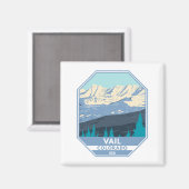 ベイルスキーエリアウィンターコロラド マグネット (正面/裏面)