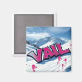 ベイルスキーリゾートコロラドグラフティデコレーション マグネット (正面/裏面)