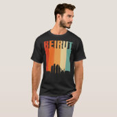 ベイルートスカイライン Tシャツ (正面フル)