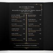 ベイルートレストラン 三つ折りカード (内部中)