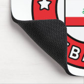 ベイルートレバノン マウスパッド (コーナー)