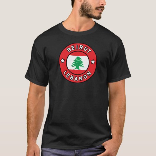 ベイルートレバノン Tシャツ (正面)