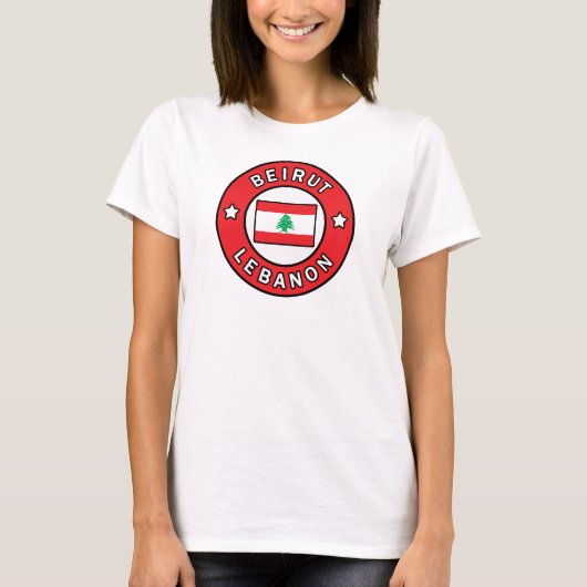 ベイルートレバノン Tシャツ (正面)