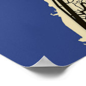 ベイルート地図のポスター ポスター (角)