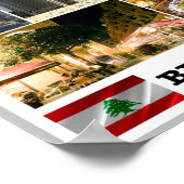 ベイルート – モザイク – レバノン –  ポスター (角)