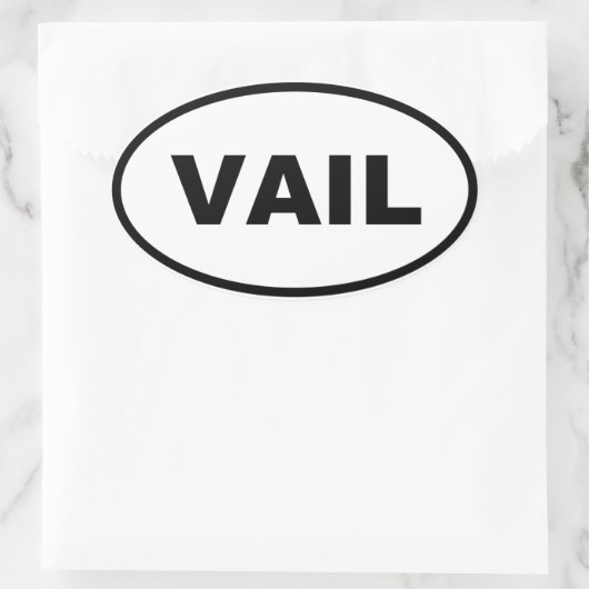 ベイル 楕円形シール (バッグ)