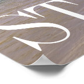 ベイロングベイビーチ、サンマルティン ポスター (角)