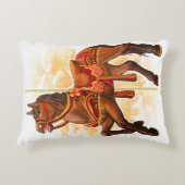 ベイ回転木馬馬枕 アクセントクッション (正面)