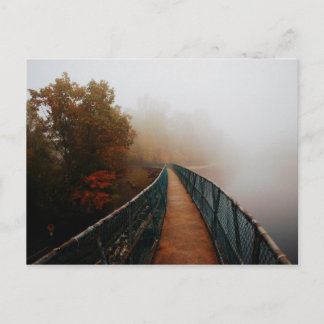 ベイ山ダム霧 ポストカード