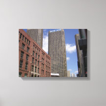 ベイ沿いのシカゴ市内