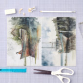 ベイ波止場 薄葉紙 (クラフト)