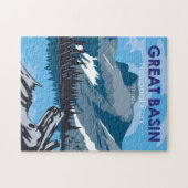  ベイ素晴らしスン国立公園ネバダヴィンテージ ジグソーパズル (横)