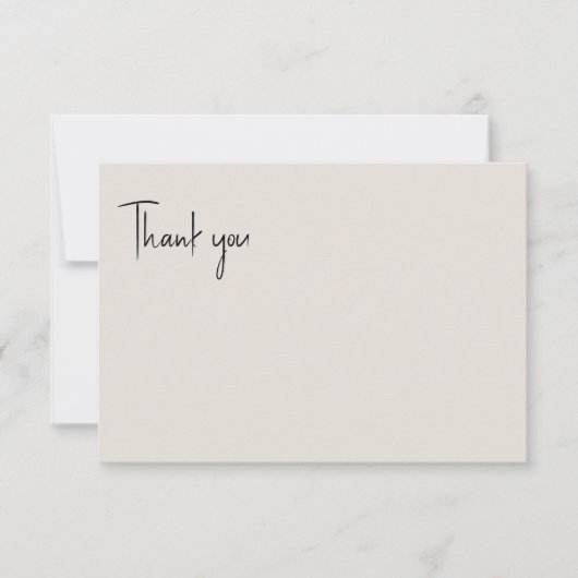 ベイ結婚ゲ空白のス サンキューカード (正面)