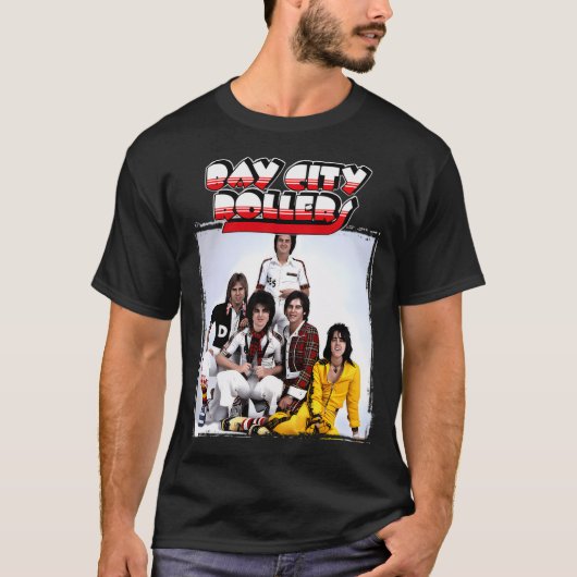 ベイ・シティ・ローラーズ バンド #19 Tシャツ (正面)