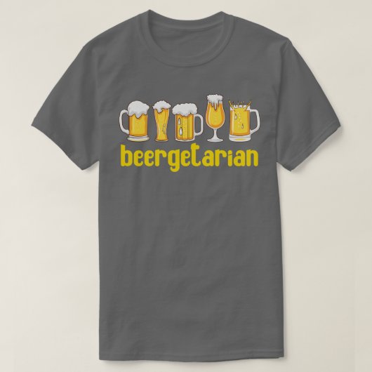 ベエルガリアおもしろいン産クラフトビール Tシャツ (デザイン正面)