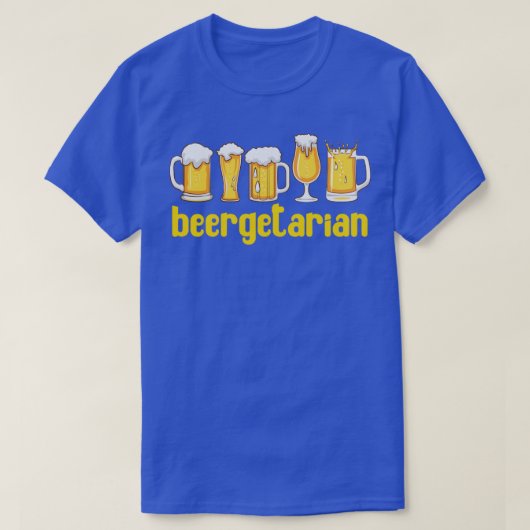 ベエルガリアおもしろいン産クラフトビール Tシャツ (デザイン正面)