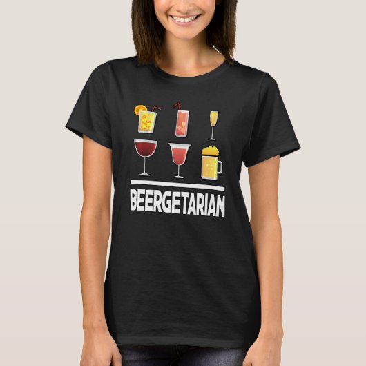 ベエルガリアンのグラフィック自家醸造ワイン醸造業者 Tシャツ (正面)