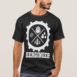 ベエルギーナーグラフィック自家醸造ワイン醸造所 Tシャツ
