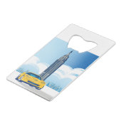 ベエレガントット自動車芸術 クレジットカード栓抜き (裏面アングル)