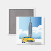 ベエレガントット自動車芸術 マグネット (正面/裏面)